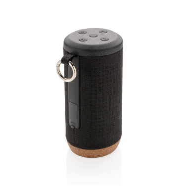 Logo trade advertising products image of: Baia 10W wireless speaker, cork